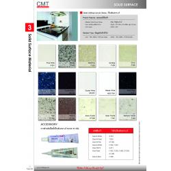 หินสังเคราะห์, A-001, F-002, F-003, F-004, F-005, F-006, MB-002, MS-001, MSS-7001, S-011, ST-003, ST-005, ST-006, T-001, T-003